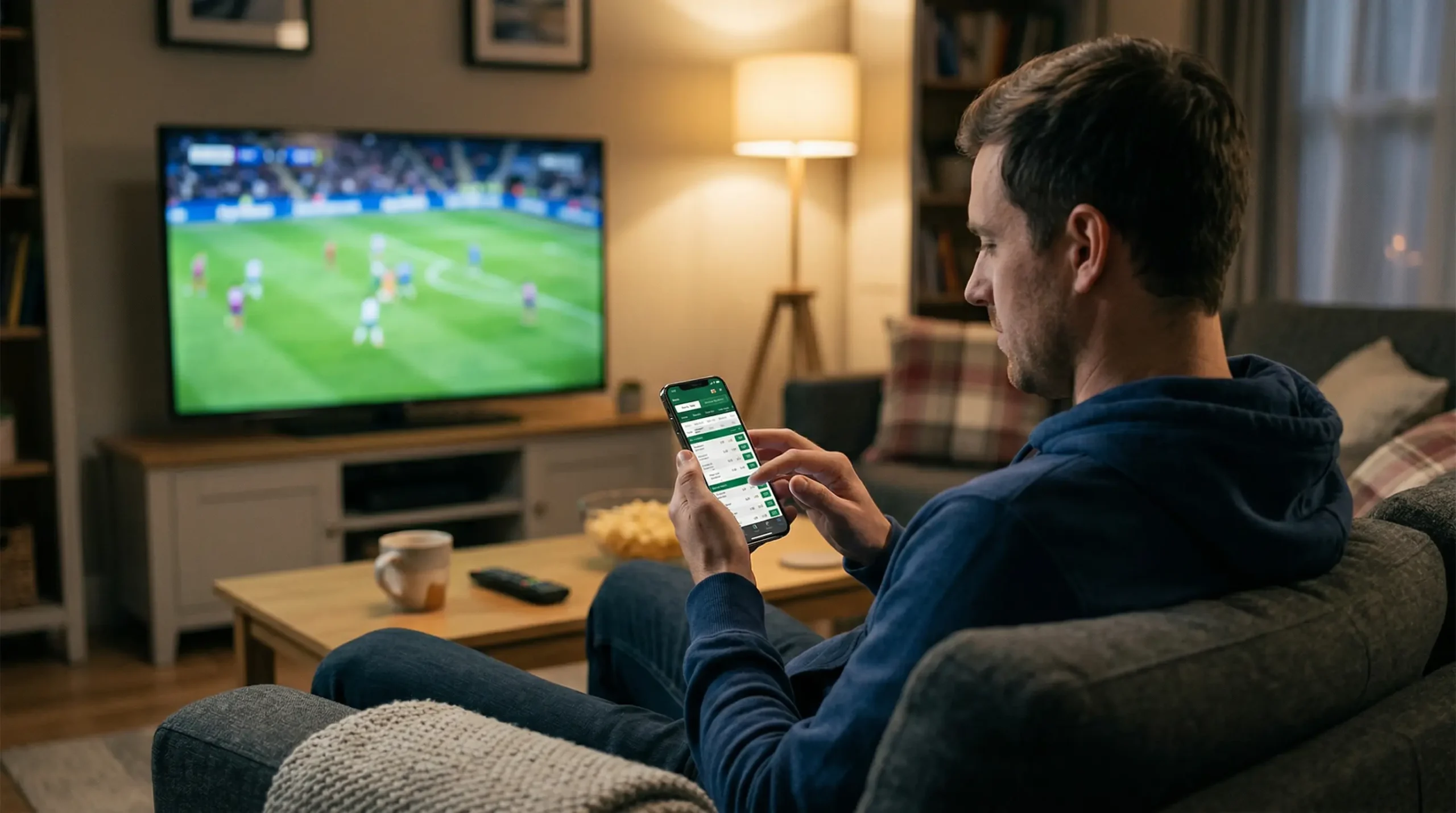 Betting apps - smartphone met sportweddenschappen app