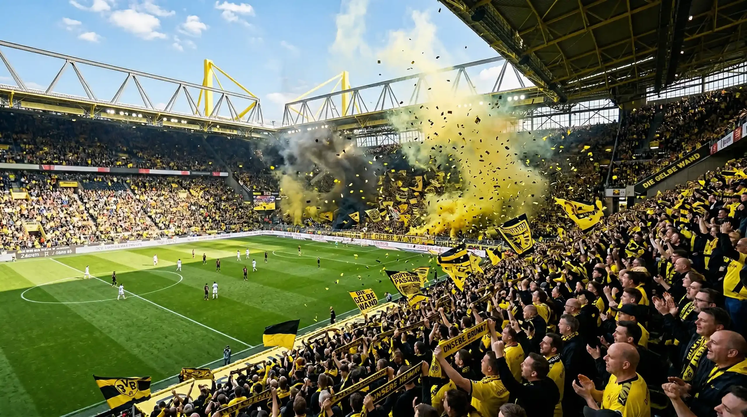 Wedden op Bundesliga - Duits stadion met volle tribunes
