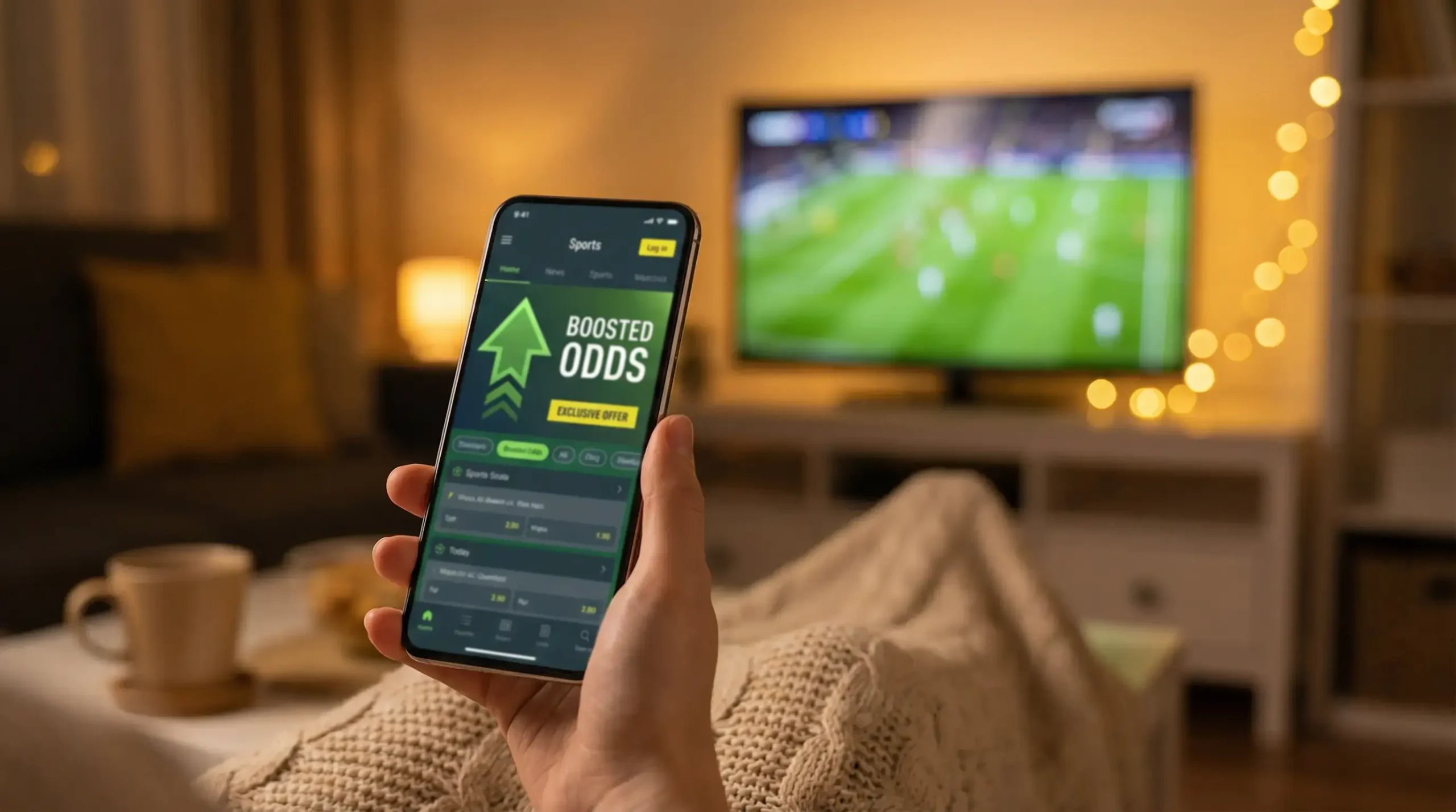 Odds boost uitleg - smartphone met verhoogde quoteringen op scherm